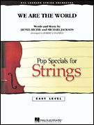 We Are the World Orchestra sheet music cover